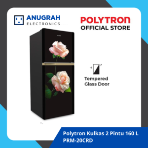 polytron kulkas 2 pintu belleza prm 20crd